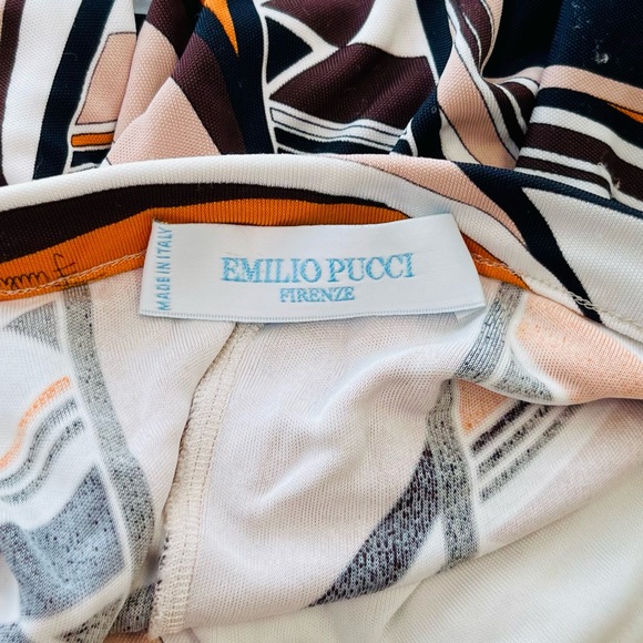 Emilio Pucci Graphic Knit Skirt - Picture 9 of 13